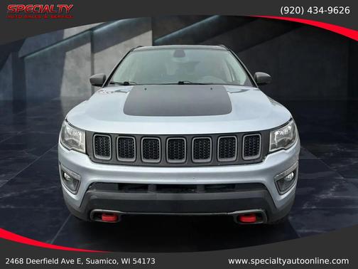Billet Silver Metallic Clearcoat 2018 Jeep Compass Trailhawk