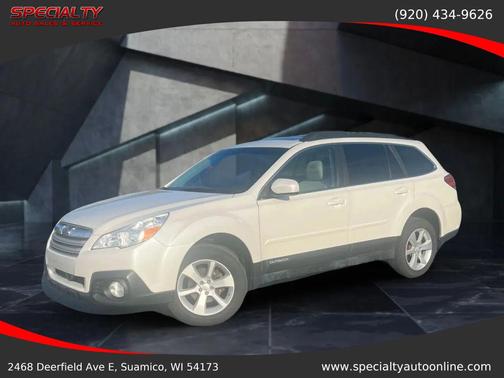 Satin White Pearl 2014 Subaru Outback 2.5i Premium