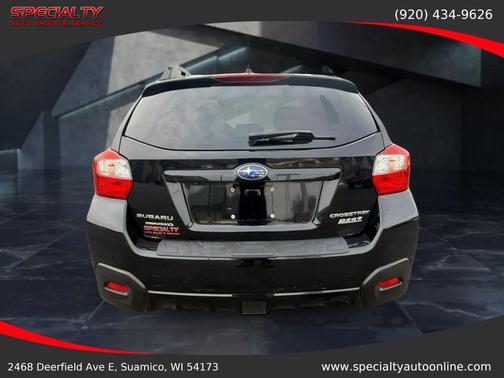 Crystal Black Silica 2017 Subaru Crosstrek 2.0i Premium