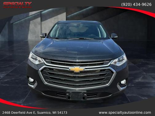 Graphite Metallic 2020 Chevrolet Traverse LT Cloth