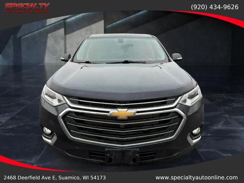 Graphite Metallic 2020 Chevrolet Traverse LT Cloth