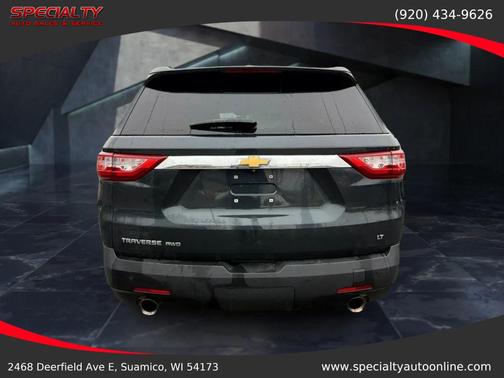 Graphite Metallic 2020 Chevrolet Traverse LT Cloth
