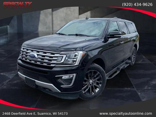 Black Metallic 2019 Ford Expedition Max Limited