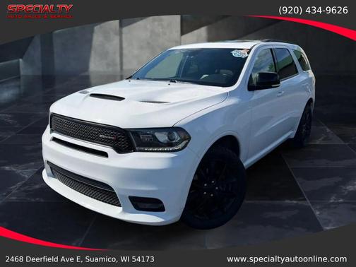White 2018 Dodge Durango GT