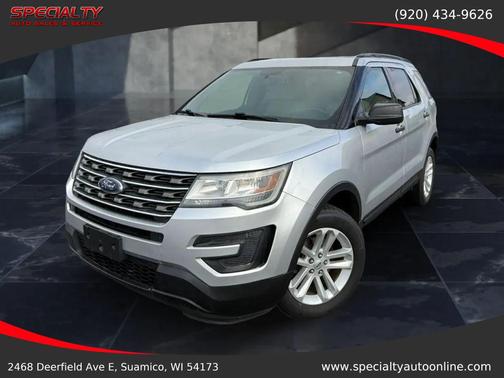 Ingot Silver 2017 Ford Explorer sport