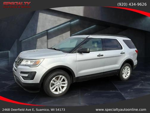 Ingot Silver 2017 Ford Explorer sport