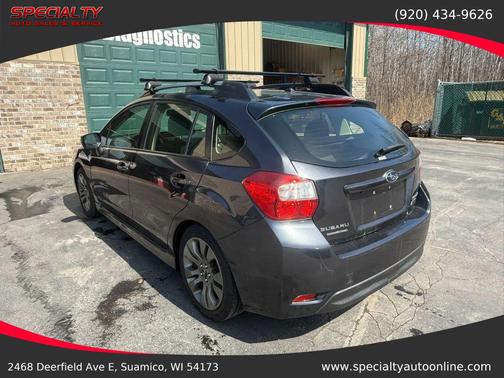 Dark Gray Metallic 2015 Subaru Impreza 2.0i Sport Premium