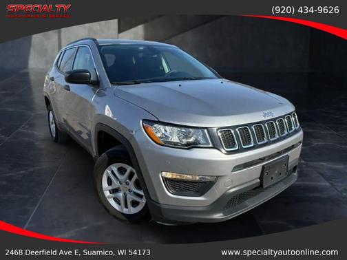Billet Silver Metallic Clearcoat 2019 Jeep Compass Sport