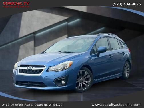 Quartz Blue 2014 Subaru Impreza 2.0i Sport Limited
