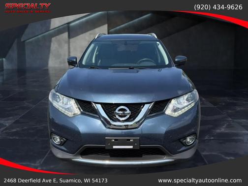 Arctic Blue 2016 Nissan Rogue SL