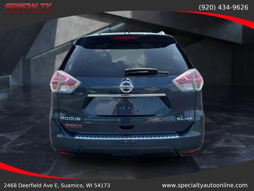 Arctic Blue 2016 Nissan Rogue SL