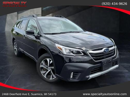 Crystal Black Silica 2021 Subaru Outback Limited