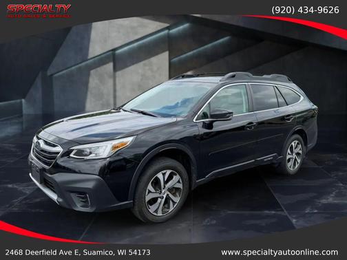 Crystal Black Silica 2021 Subaru Outback Limited
