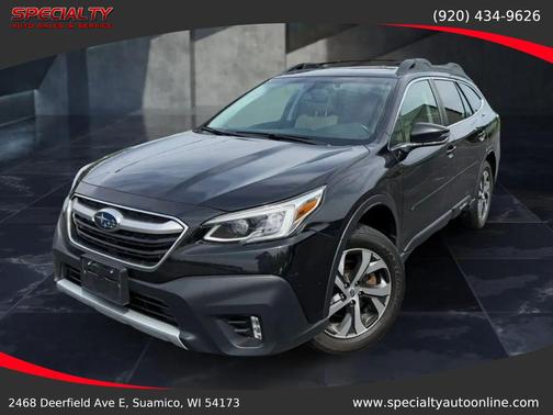 Crystal Black Silica 2021 Subaru Outback Limited