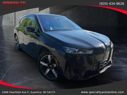 Black Sapphire Metallic 2024 BMW iX xDrive50