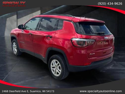 Redline Pearlcoat 2018 Jeep Compass Sport