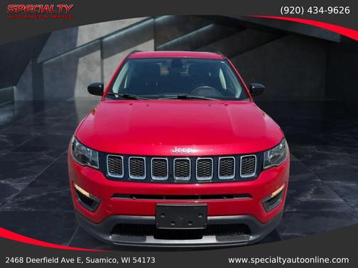 Redline Pearlcoat 2018 Jeep Compass Sport