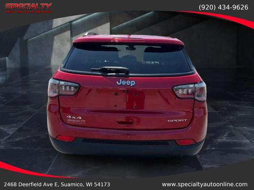 Redline Pearlcoat 2018 Jeep Compass Sport