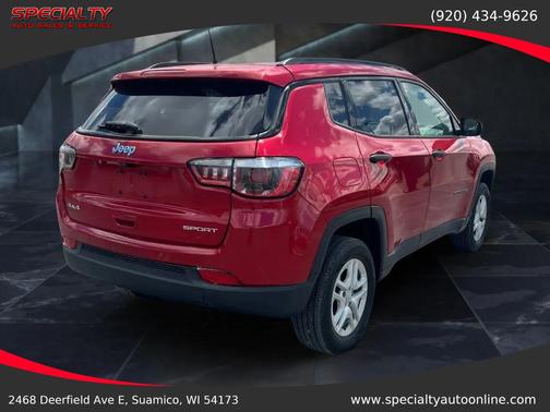 Redline Pearlcoat 2018 Jeep Compass Sport