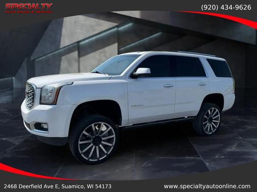 White Frost 2018 GMC Yukon Denali