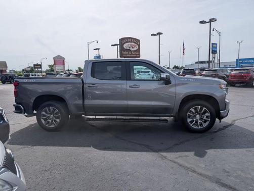 Gray 2021 Chevrolet Silverado 1500 LT