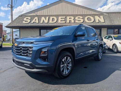 Blue 2025 Chevrolet Equinox LT