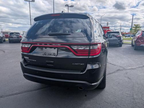 Black 2015 Dodge Durango Limited