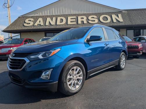 Blue 2021 Chevrolet Equinox 1LT