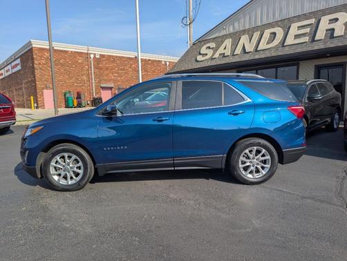 Blue 2021 Chevrolet Equinox 1LT