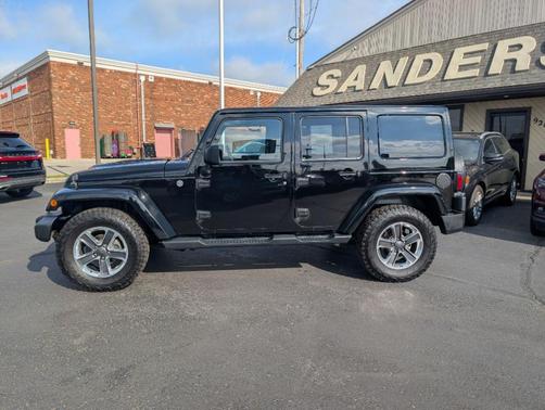 Black 2015 Jeep Wrangler Unlimited Sahara
