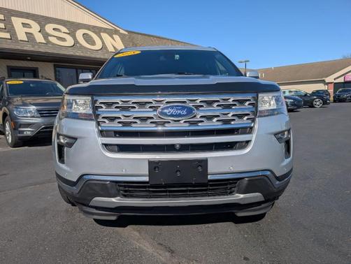 Silver 2018 Ford Explorer Limited