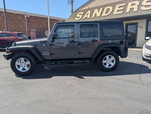 Gray 2016 Jeep Wrangler Unlimited Sport