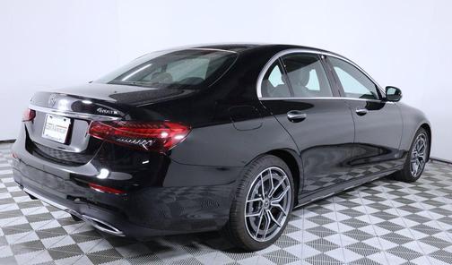 Black 2022 Mercedes-Benz E-Class 4MATIC