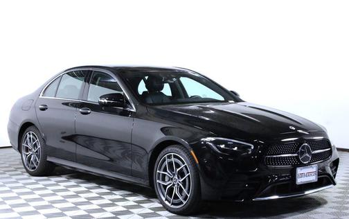 Black 2022 Mercedes-Benz E-Class 4MATIC