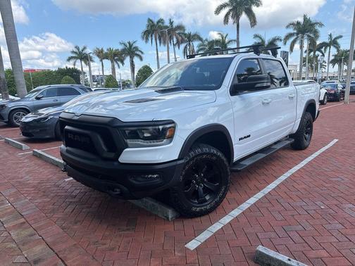Bright White Clearcoat 2021 RAM 1500 Rebel