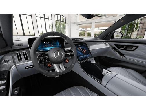 MANUFAKTUR Moonlight White Metallic 2026 Mercedes-Benz AMG S 63 E 4MATIC