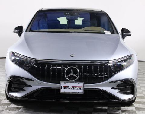 Cirrus Silver Metallic 2025 Mercedes-Benz AMG EQS 4MATIC