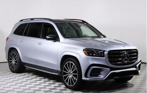 Cirrus Silver Metallic 2025 Mercedes-Benz GLS 450 4MATIC
