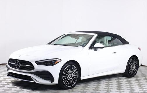Polar White 2025 Mercedes-Benz CLE 450 4MATIC