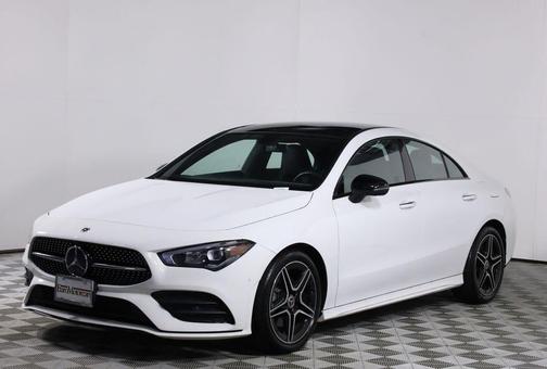 Polar White 2022 Mercedes-Benz CLA 250 4MATIC