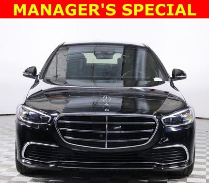 Black 2024 Mercedes-Benz S-Class 4MATIC