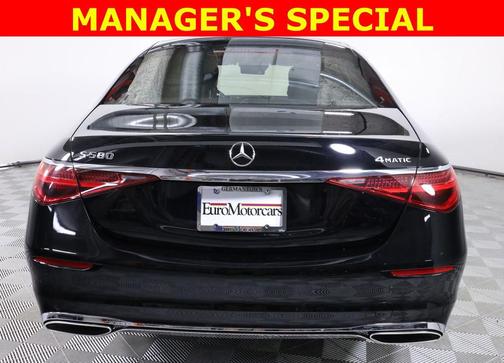 Black 2024 Mercedes-Benz S-Class 4MATIC