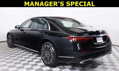 Black 2024 Mercedes-Benz S-Class 4MATIC