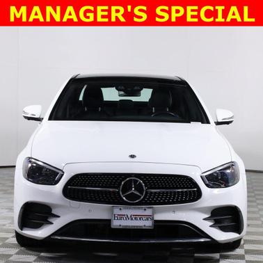 Polar White 2022 Mercedes-Benz E-Class 4MATIC