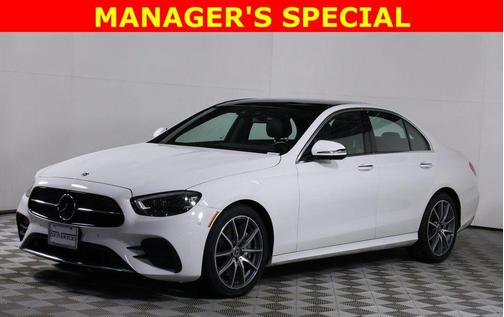 Polar White 2022 Mercedes-Benz E-Class 4MATIC