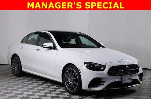 Polar White 2022 Mercedes-Benz E-Class 4MATIC