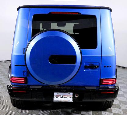 MANUFAKTUR South Sea Blue Metallic 2025 Mercedes-Benz AMG G 63 G 63 AMG