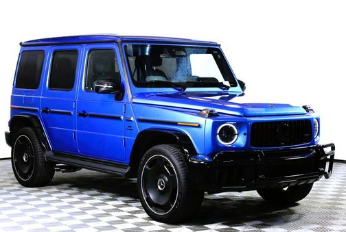 MANUFAKTUR South Sea Blue Metallic 2025 Mercedes-Benz AMG G 63 G 63 AMG