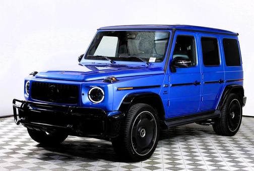 MANUFAKTUR South Sea Blue Metallic 2025 Mercedes-Benz AMG G 63 G 63 AMG