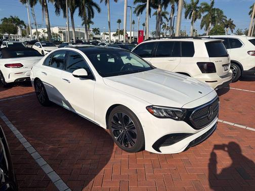 Polar White 2025 Mercedes-Benz E-Class E 350